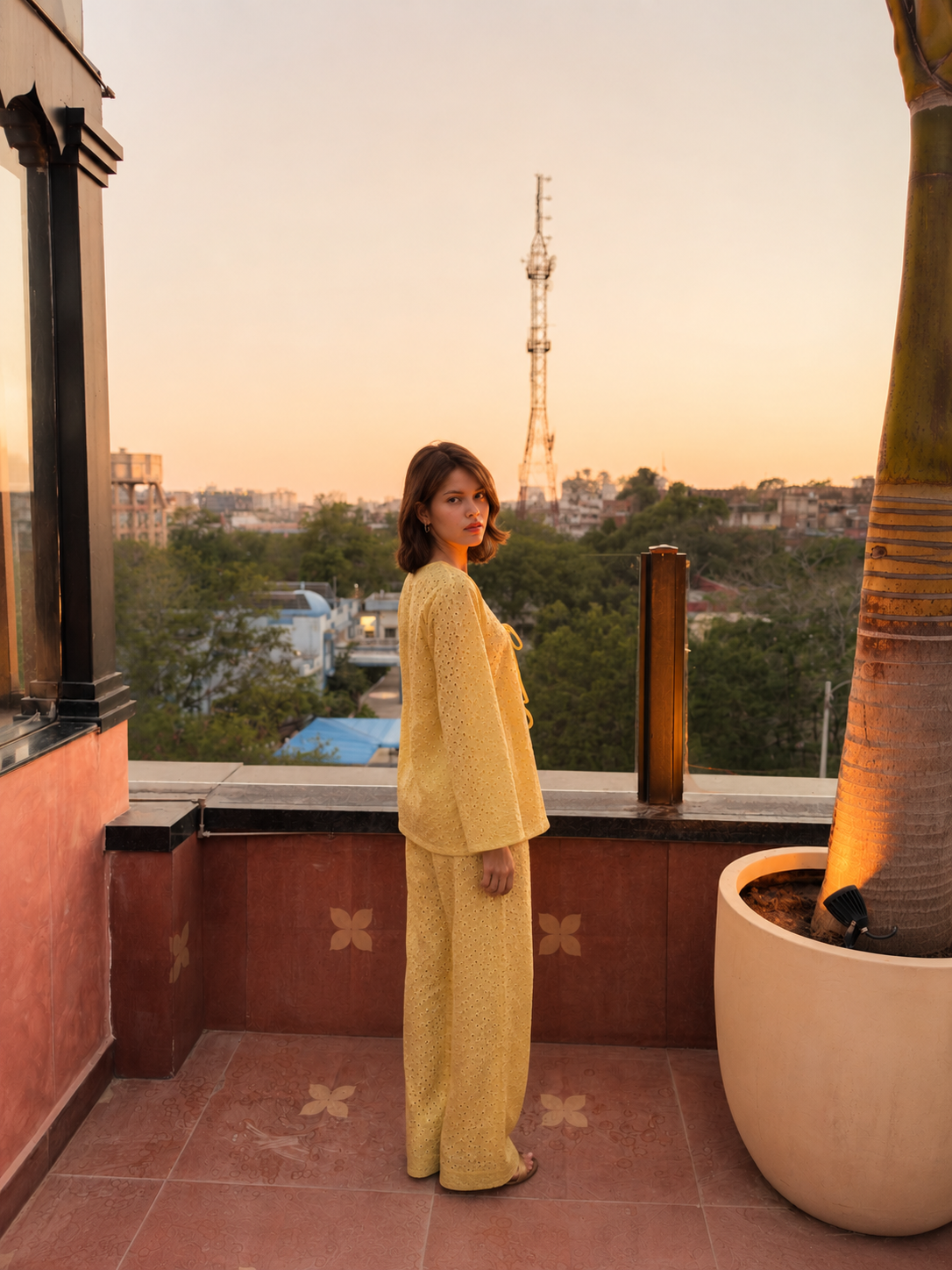 Sunlit Broderie Co-Ord Set